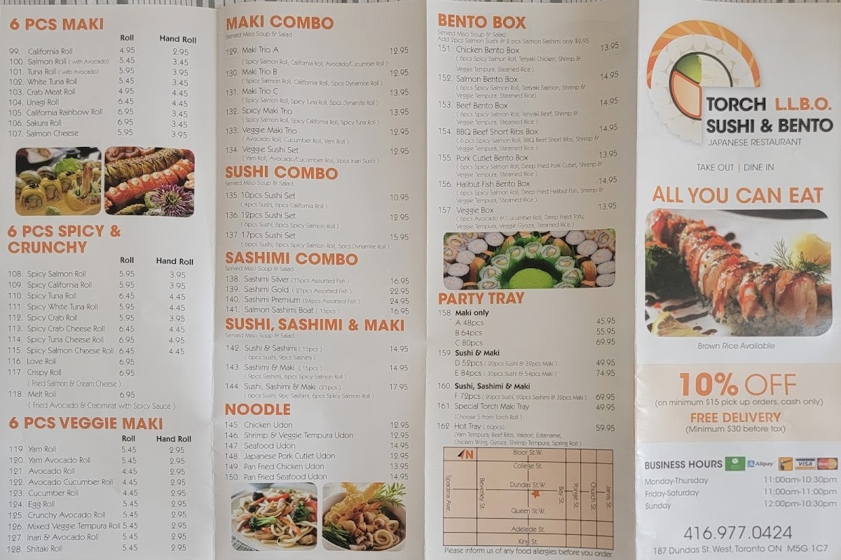 Menu Sushi & Bento-1
