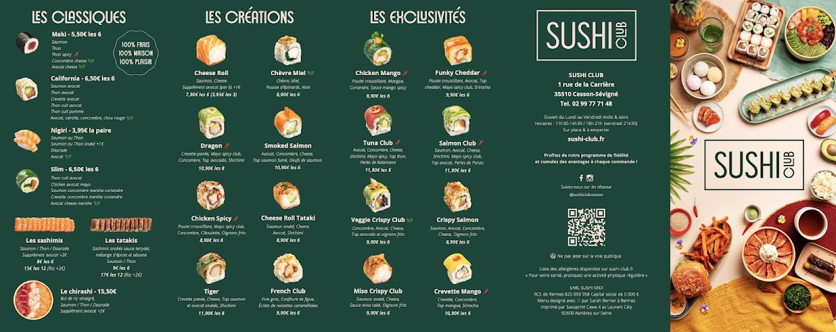 Menu Sushi Club-2