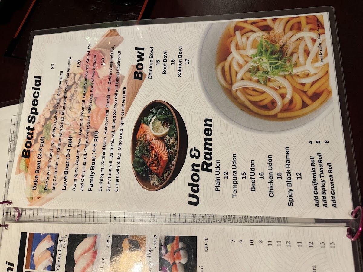 Menu Sushi Dake-2