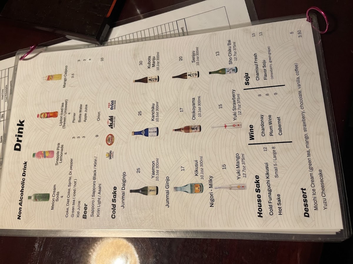 Menu Sushi Dake-3