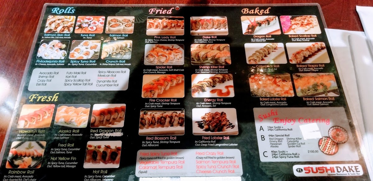 Menu Sushi Dake-8