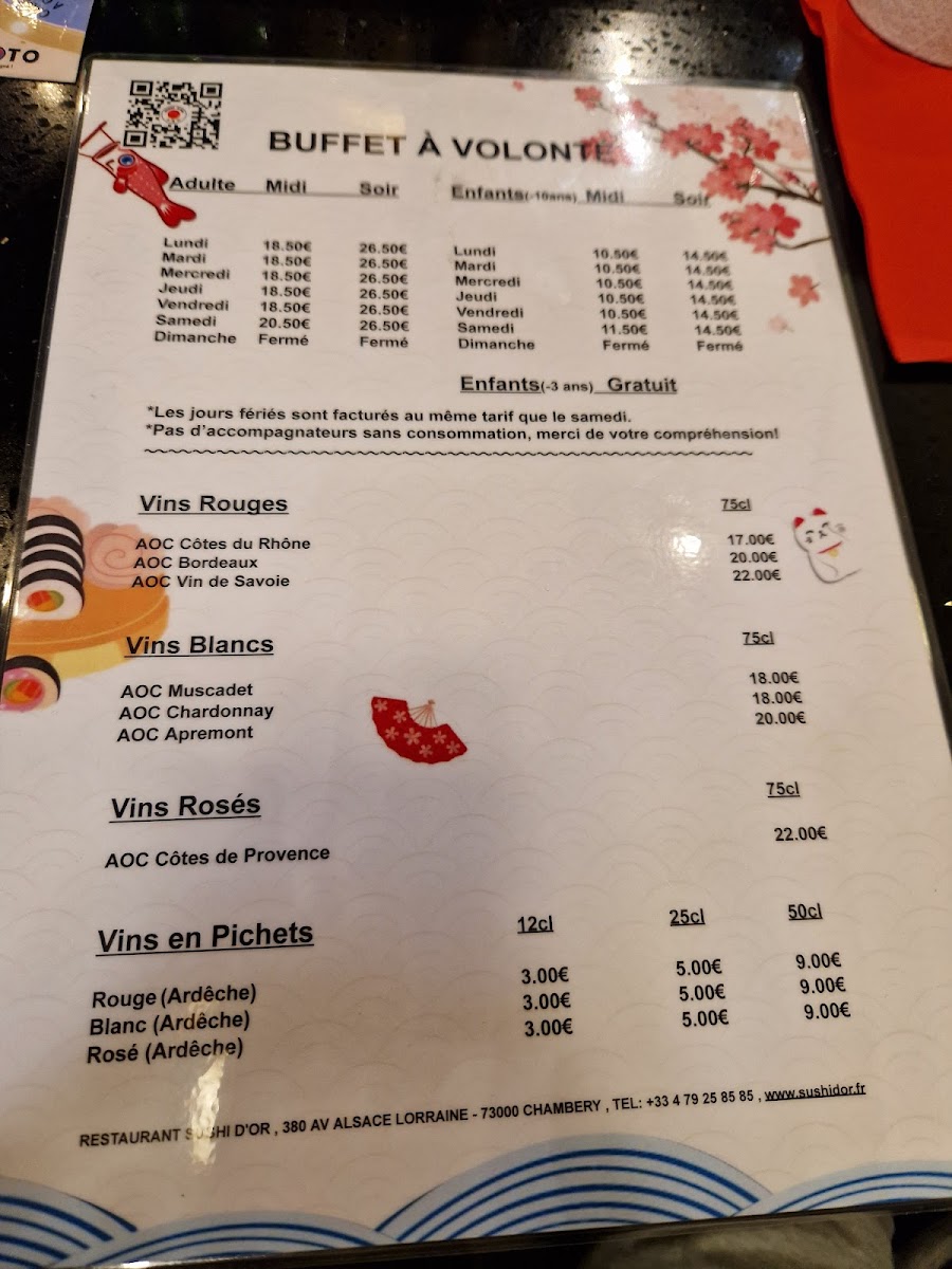 Menu Sushi D'or-2