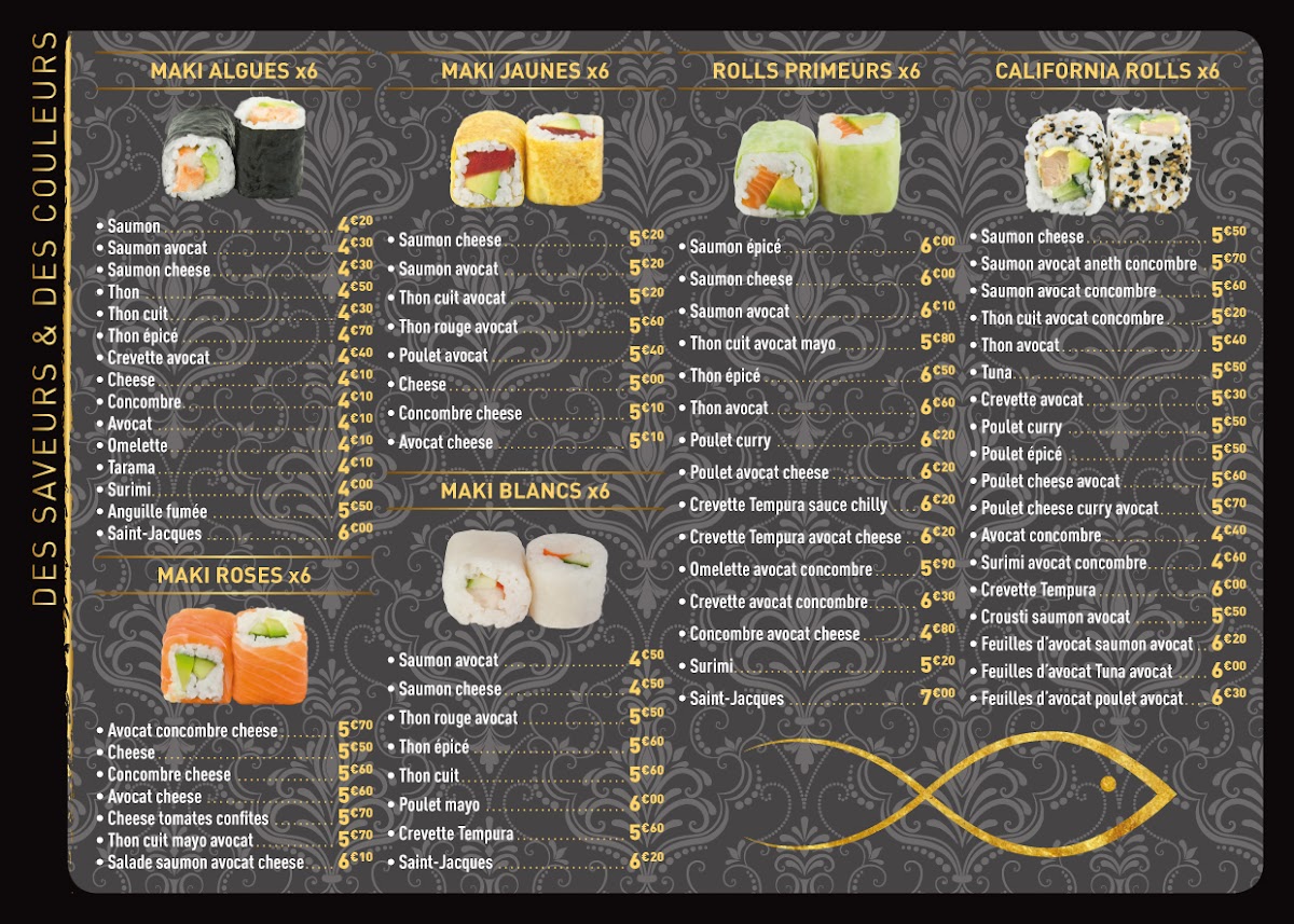 Menu Sushi Doré-3