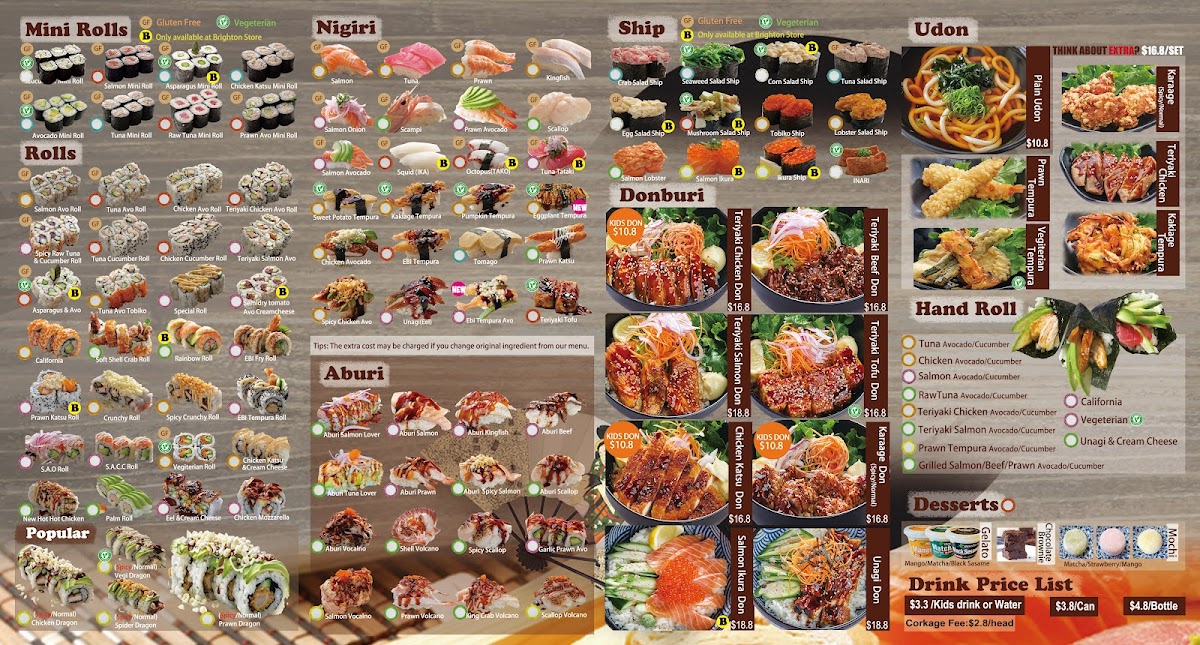 Menu Sushi Dragon Brighton-Le-Sands-1