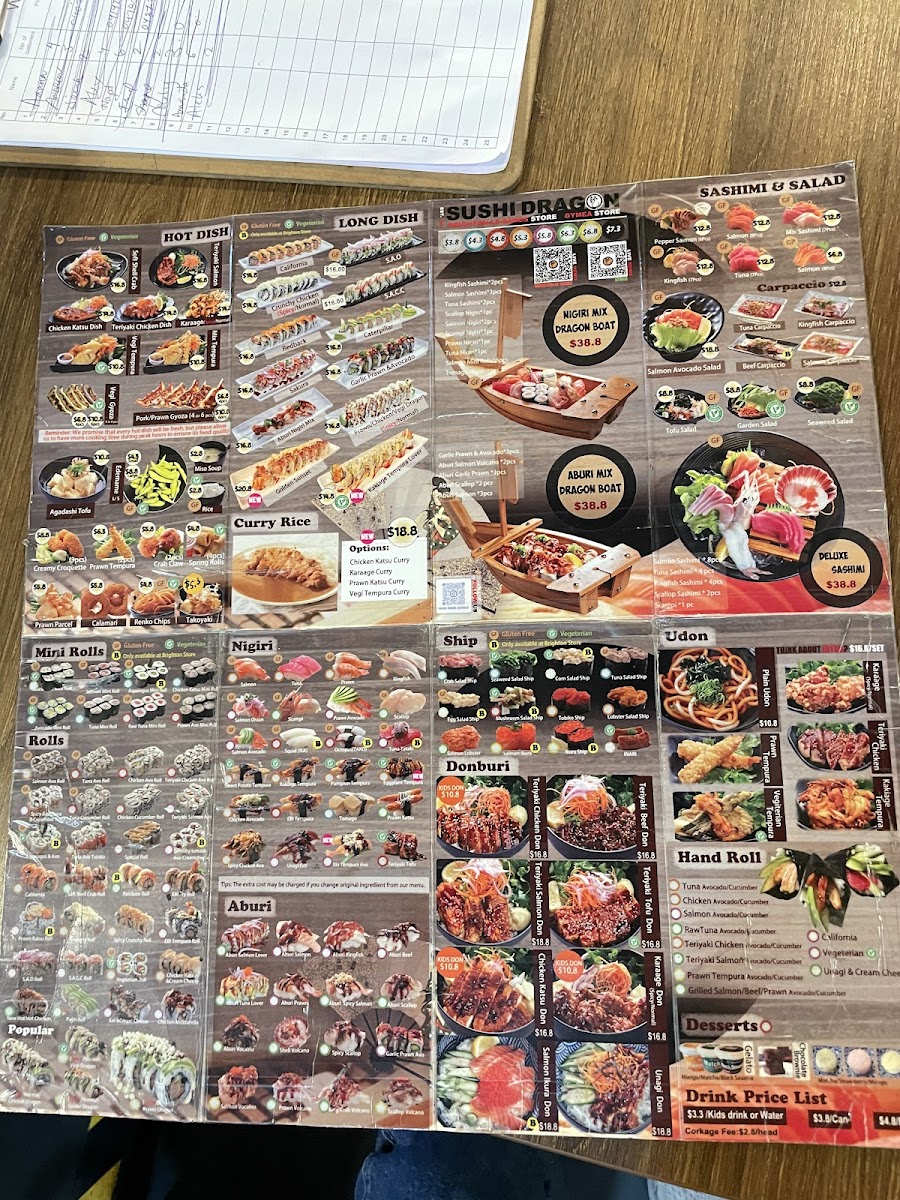 Menu Sushi Dragon Brighton-Le-Sands-4