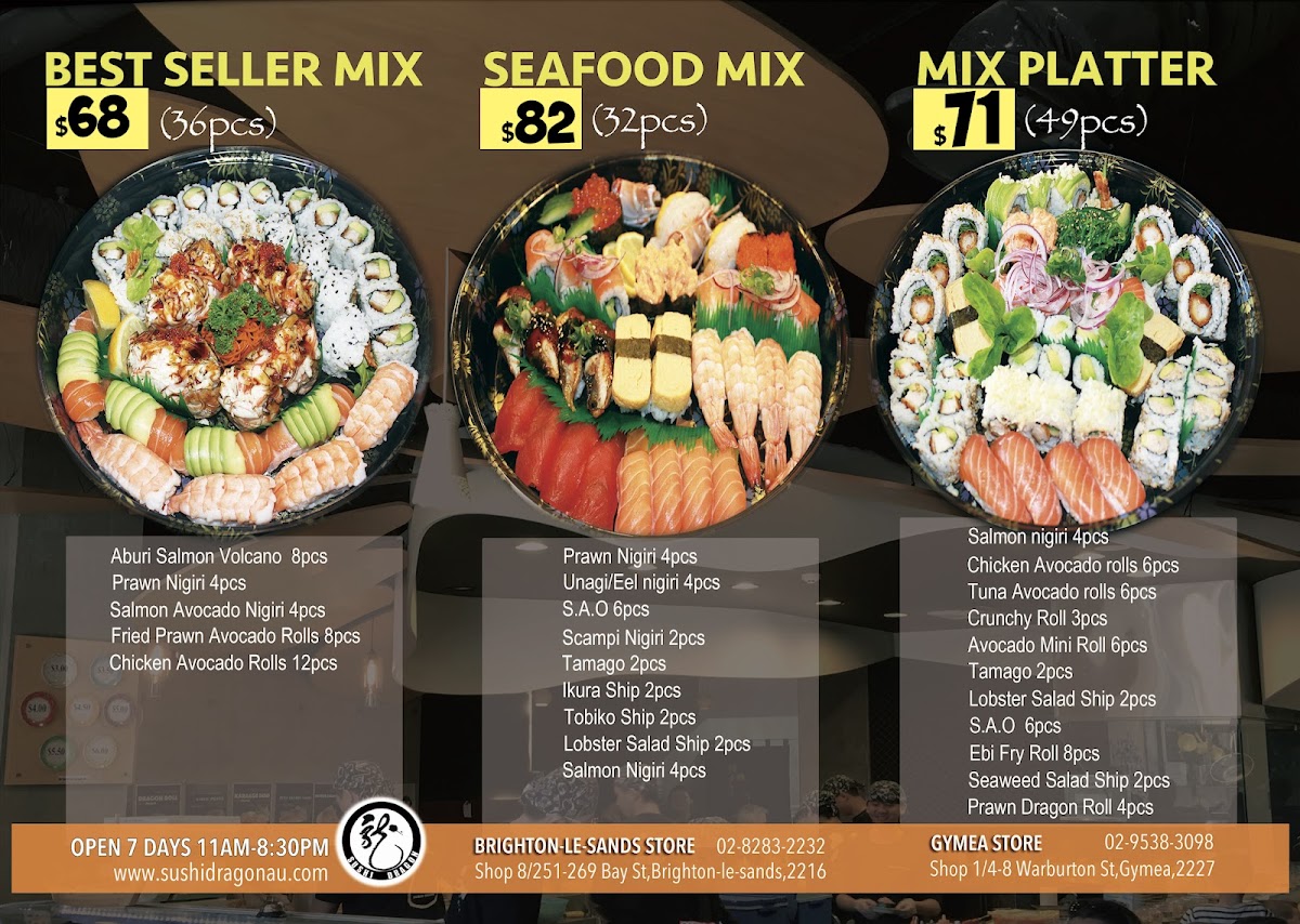Menu Sushi Dragon Brighton-Le-Sands-5