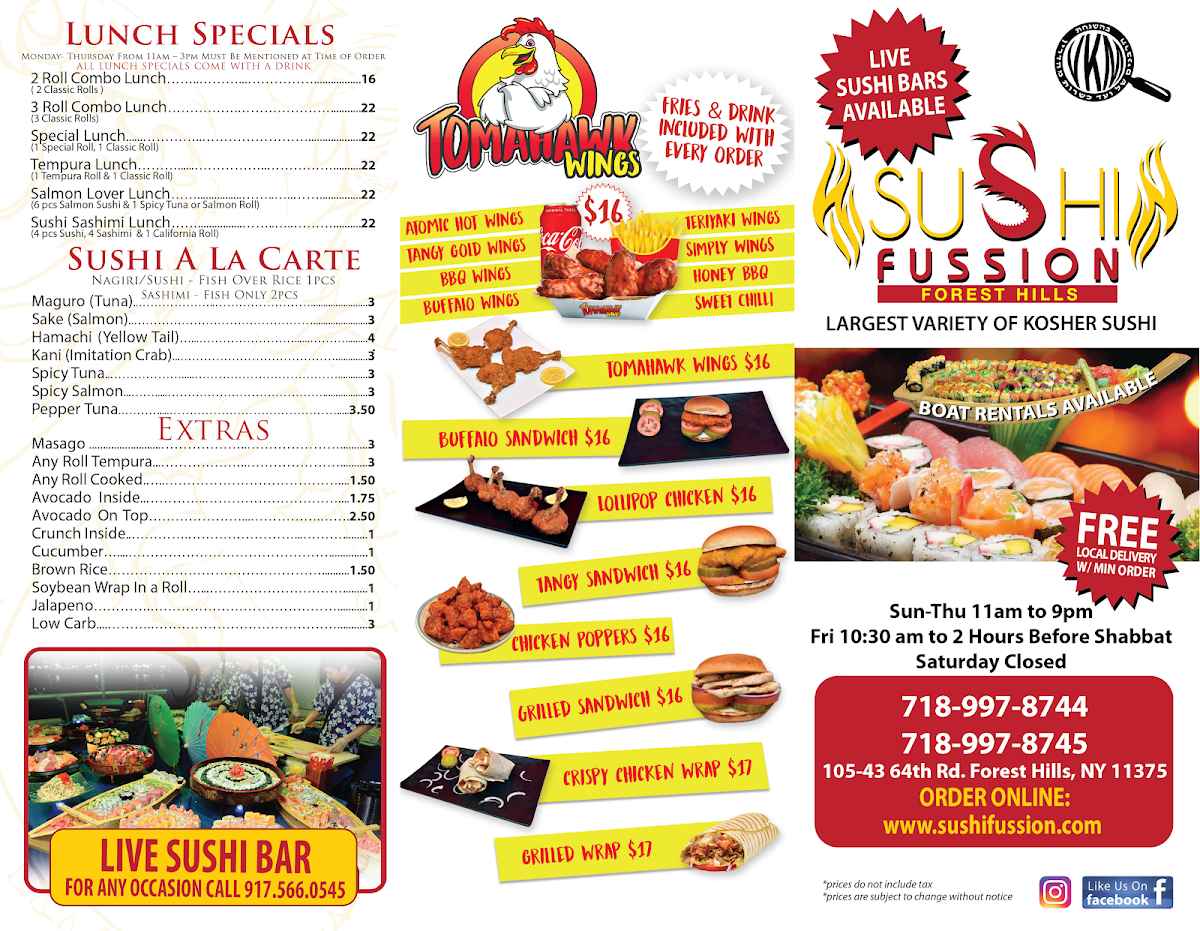 Menu Sushi Fussion-2