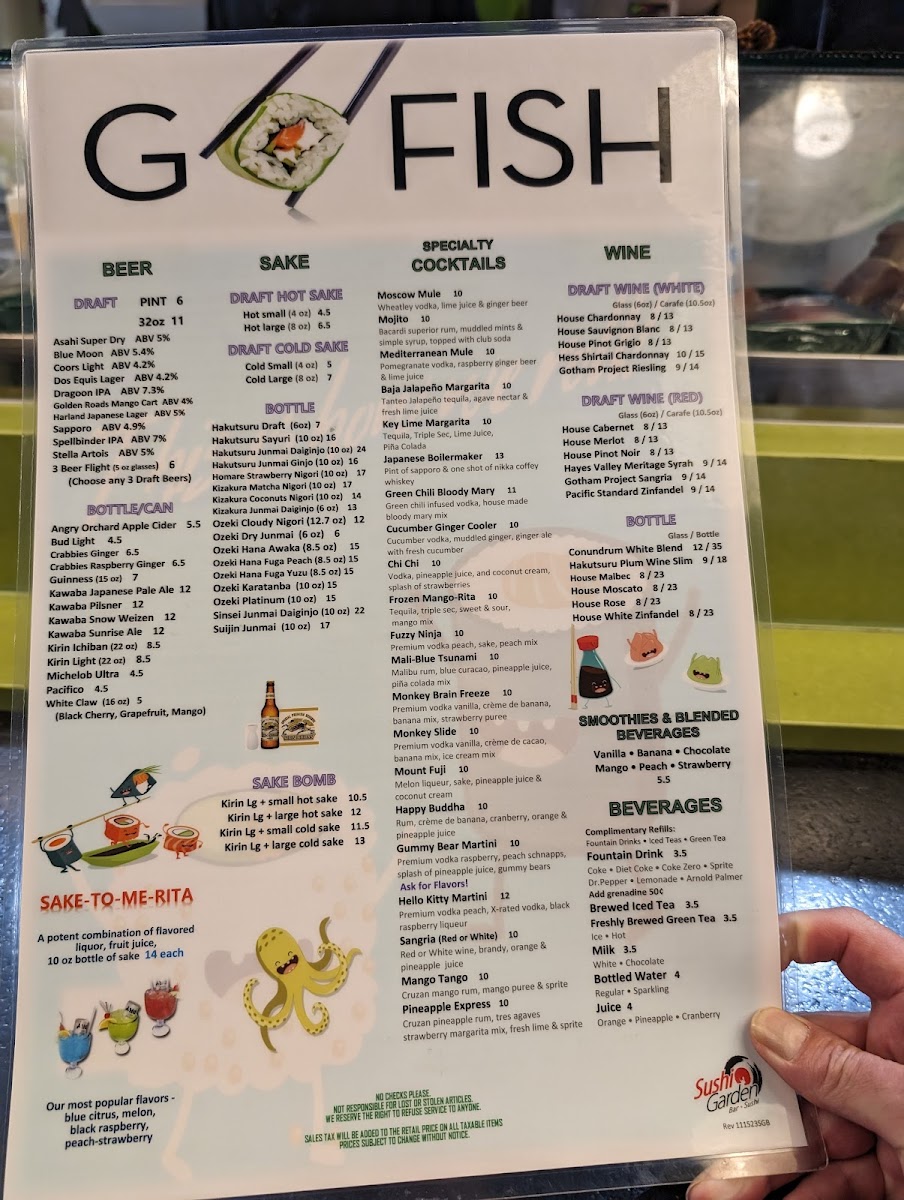 Menu Sushi Garden-2
