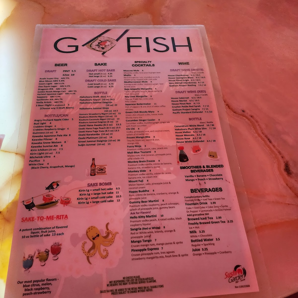 Menu Sushi Garden-3