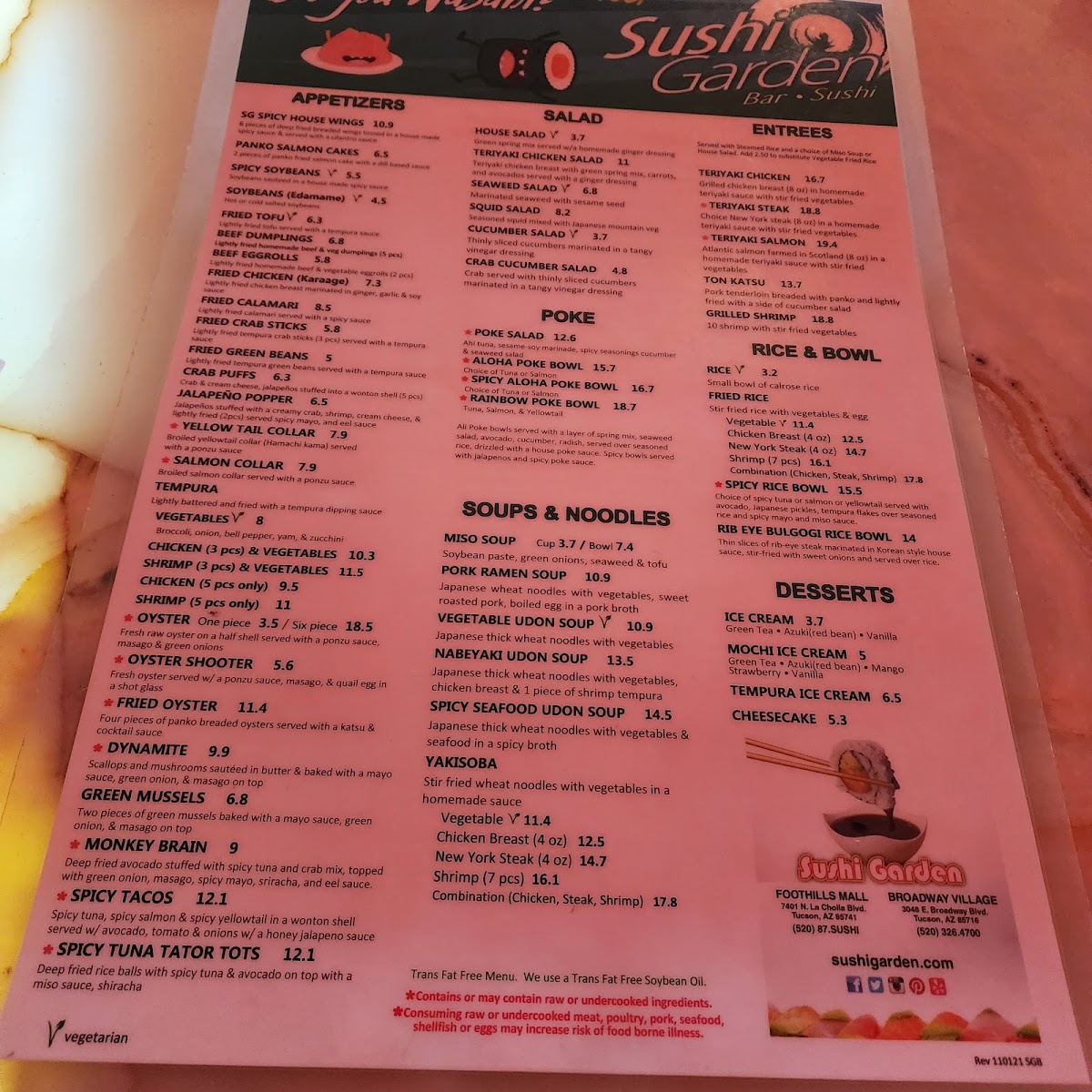 Menu Sushi Garden-6