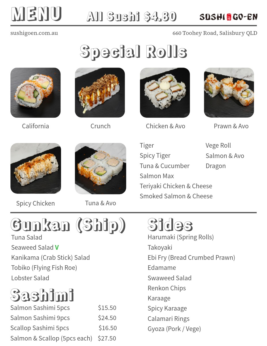 Menu Sushi Go-En-3