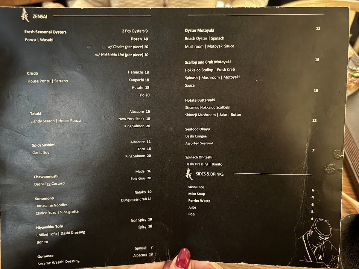 Menu Sushi Hil-9