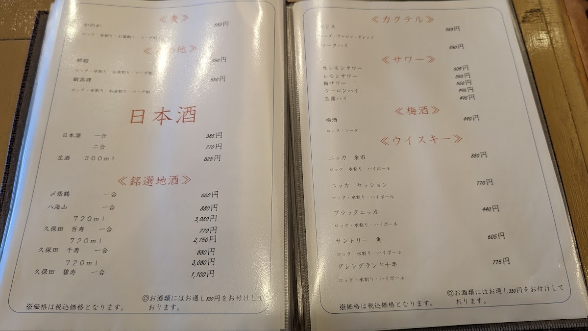 Menu Sushi Horiten-7