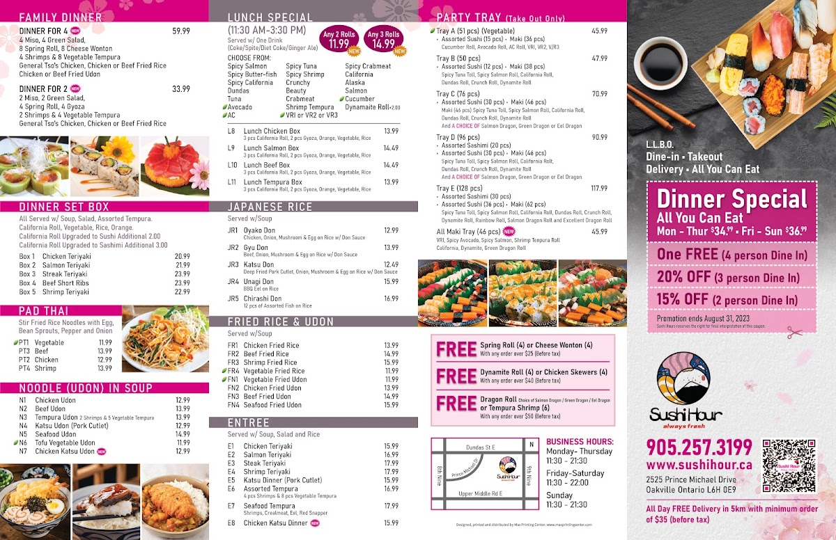 Menu Sushi Hour-1
