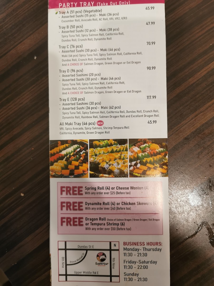 Menu Sushi Hour-10