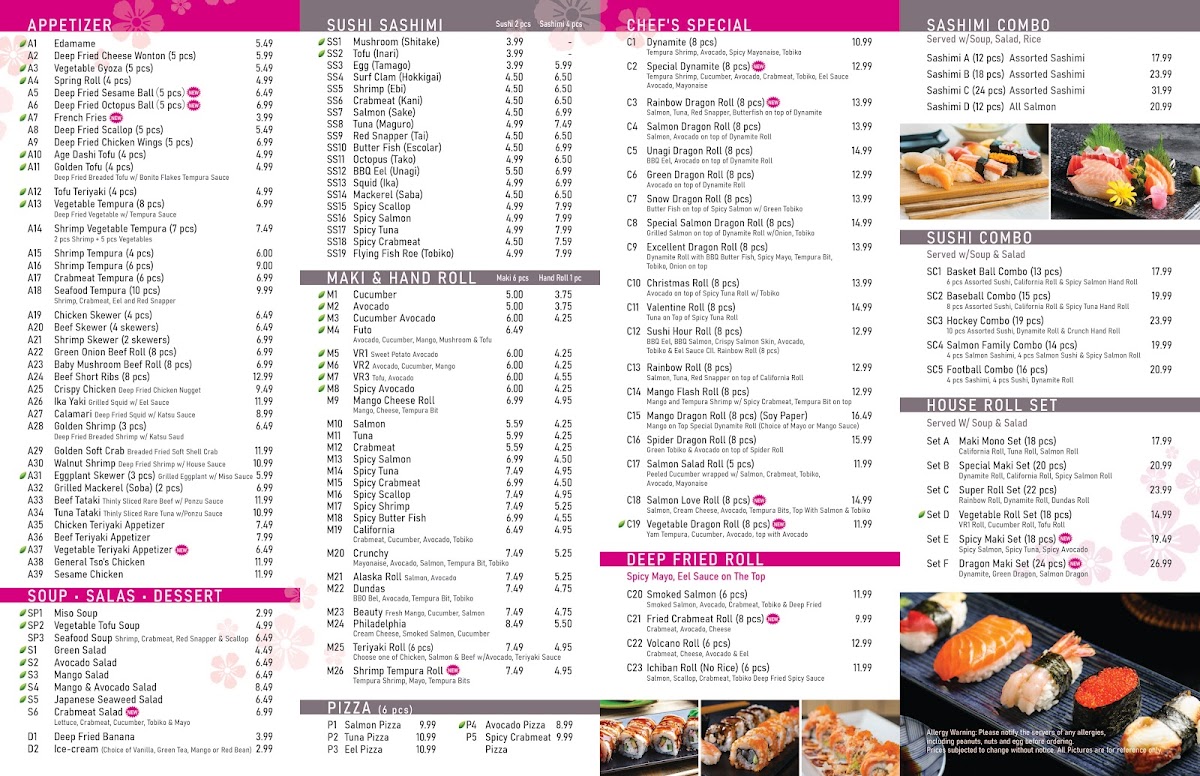 Menu Sushi Hour-2