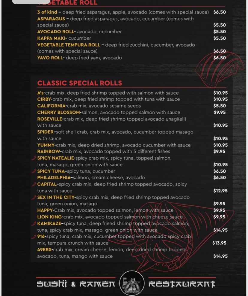 Menu Sushi House-1