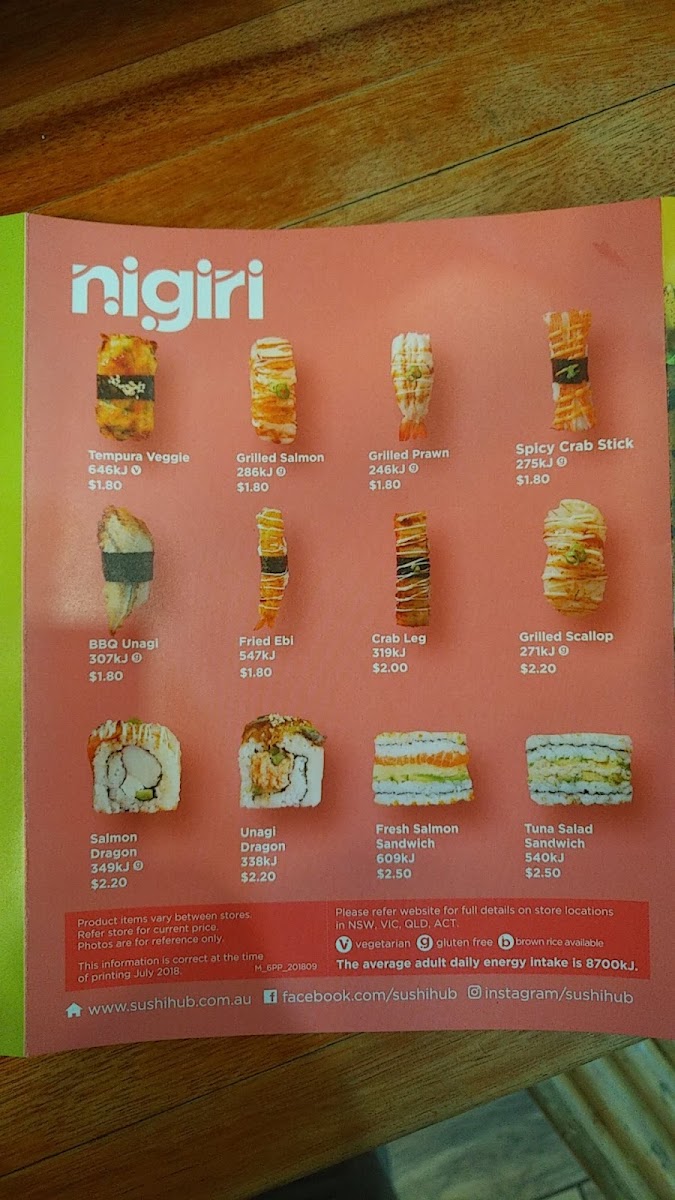 Menu Sushi Hub Castle Hill-4