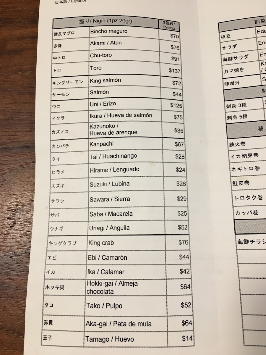 Menu Sushi Iwashi-9