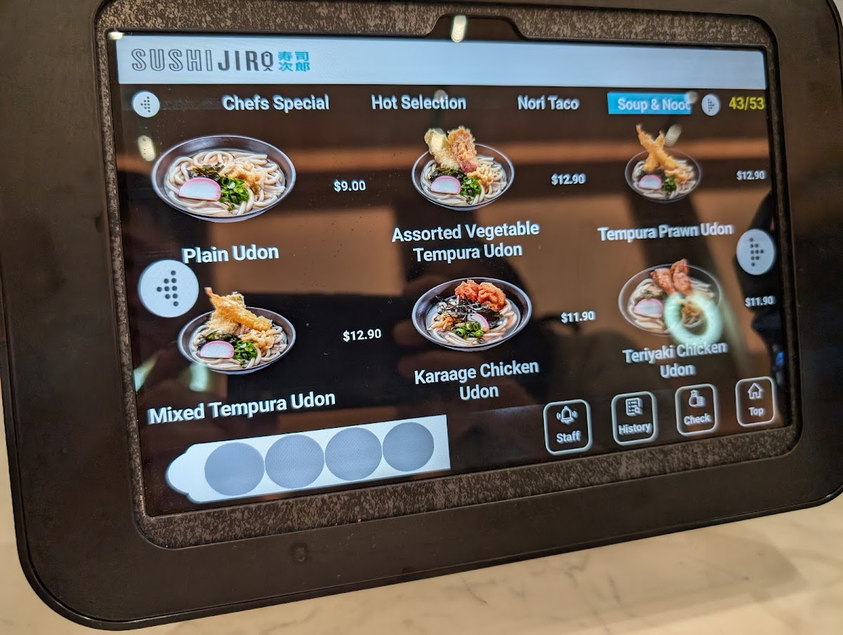 Menu Sushi Jiro The Glen (Food Court)-1