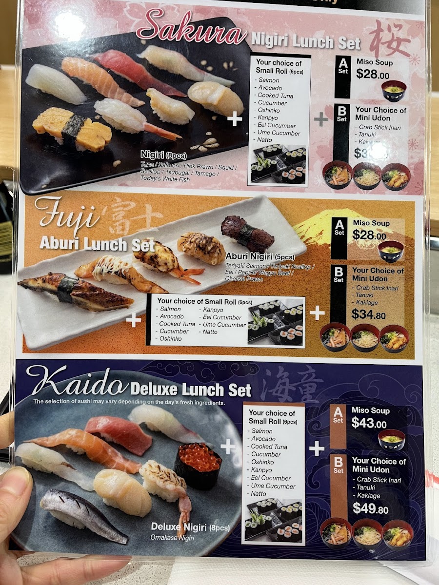 Menu Sushi Kaido-1