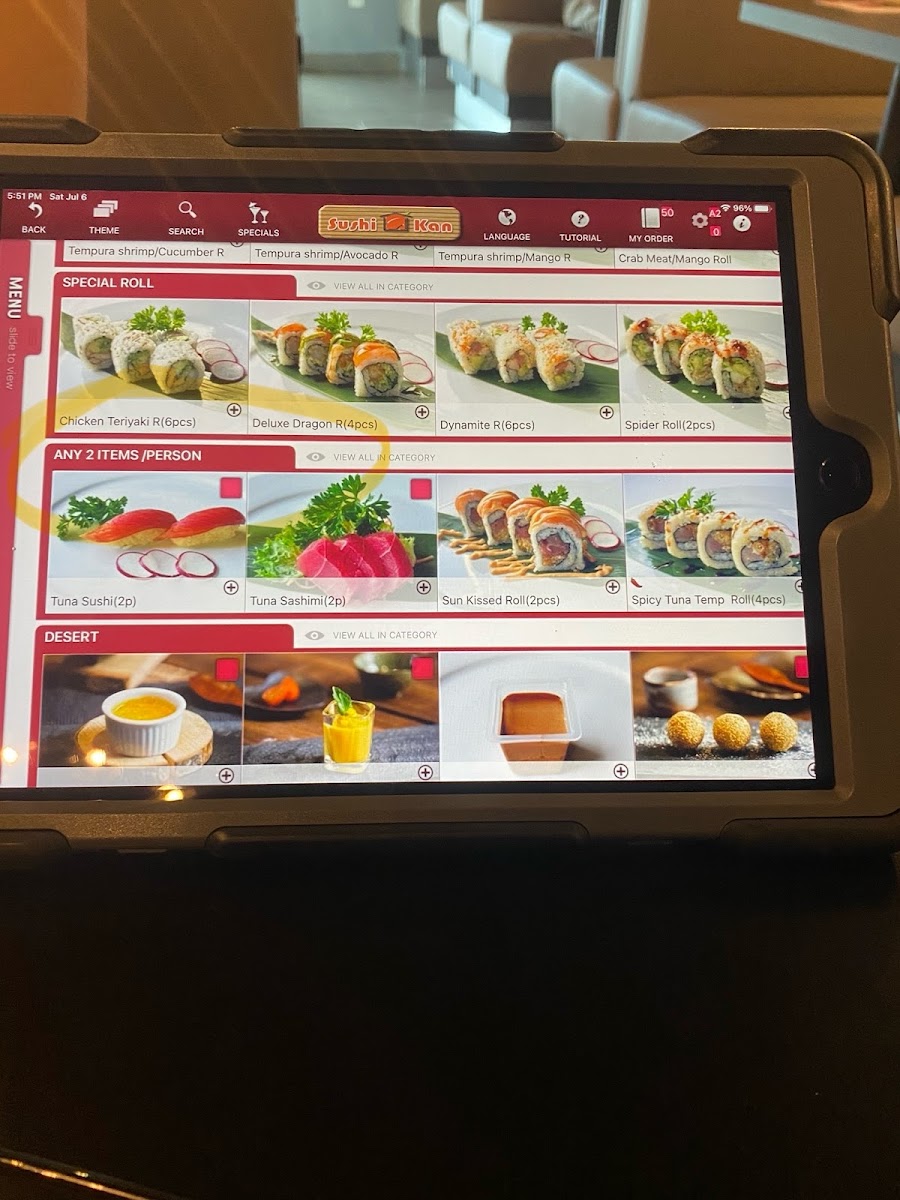Menu Sushi Kan Orleans-1