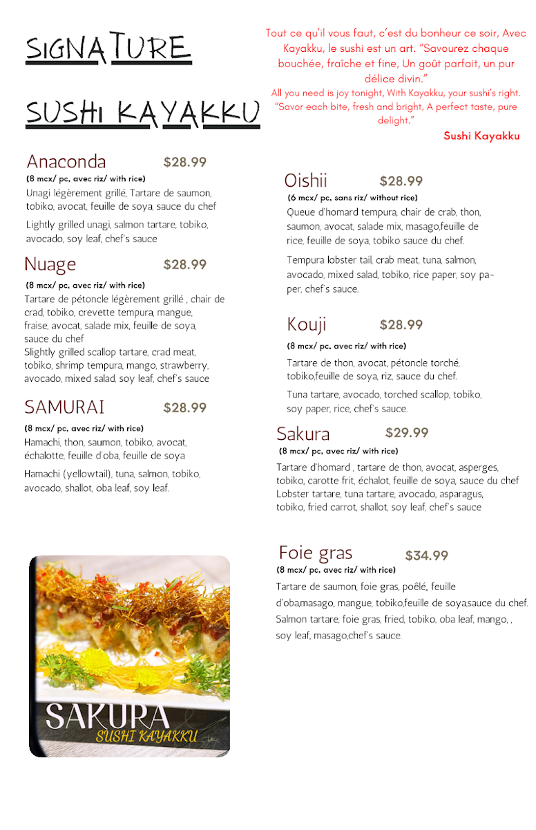 Menu Sushi Kayakku-7