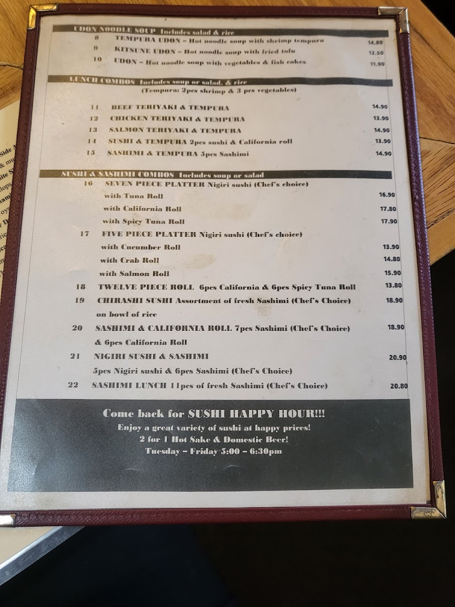 Menu Sushi Kazu-10
