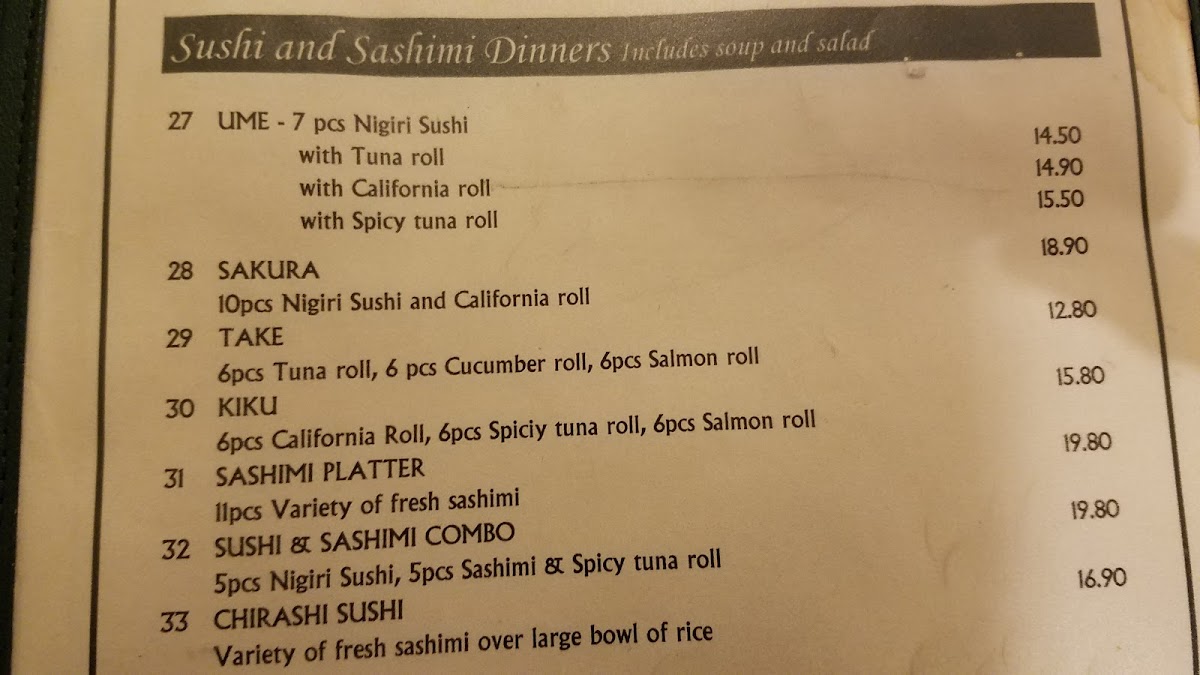 Menu Sushi Kazu-8
