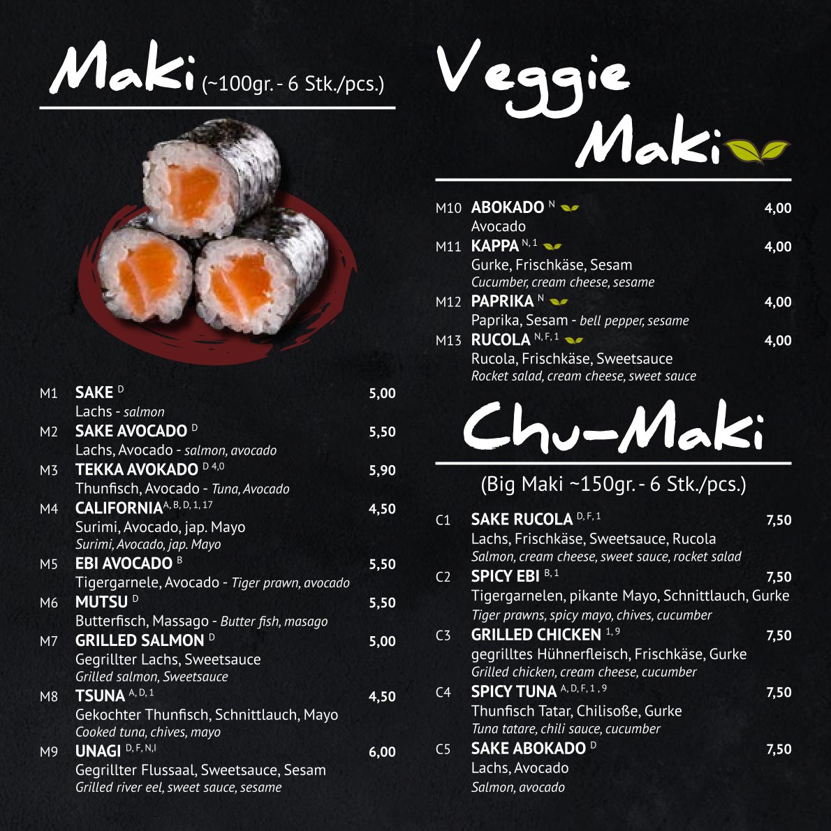 Menu Sushi King Berlin-6