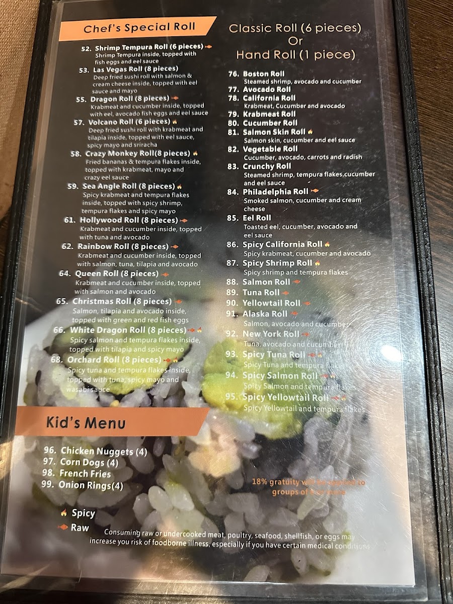 Menu Sushi King-4
