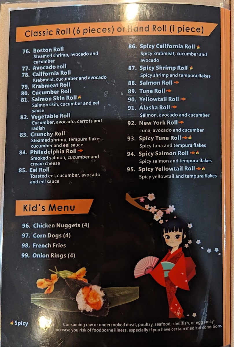 Menu Sushi King-7
