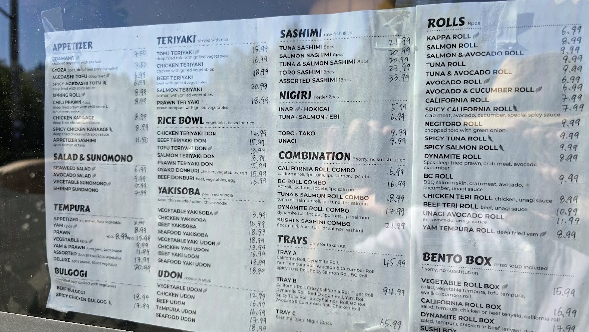 Menu Sushi Kuni-3