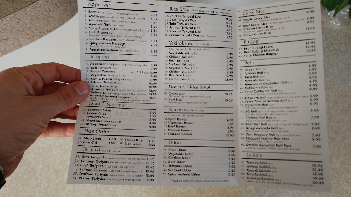 Menu Sushi Kuni-6