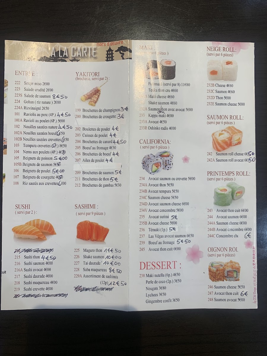 Menu Sushi Lin-5