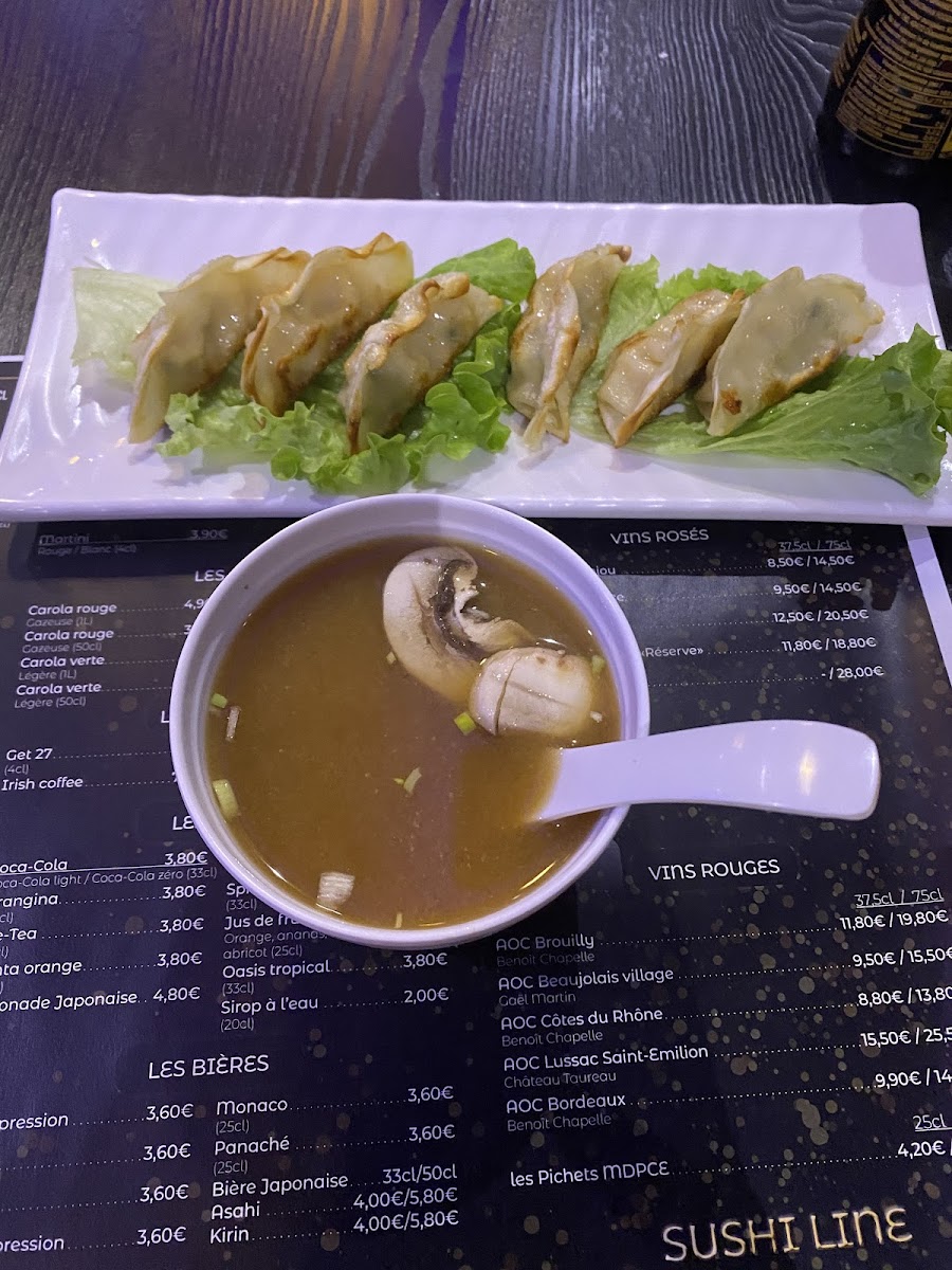 Menu Sushi Line-6