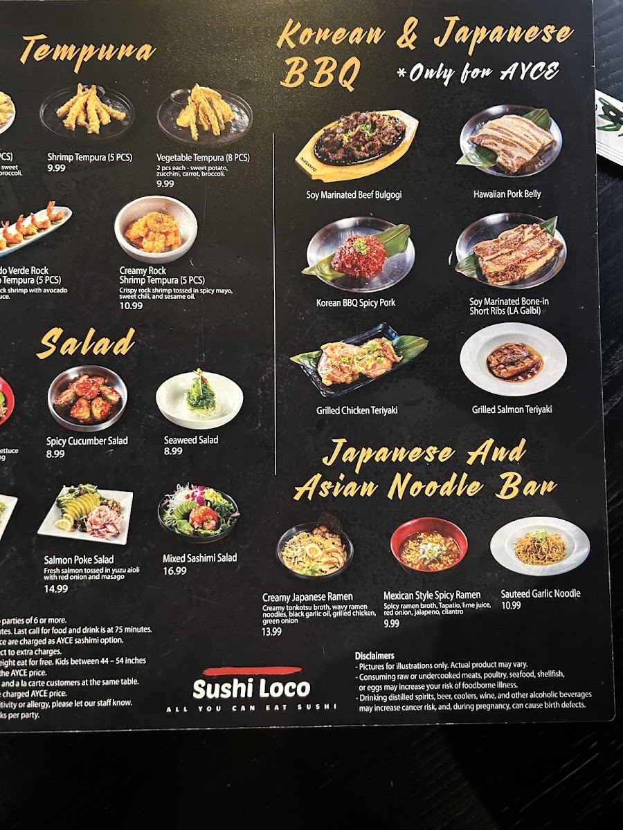Menu Sushi Loco-9