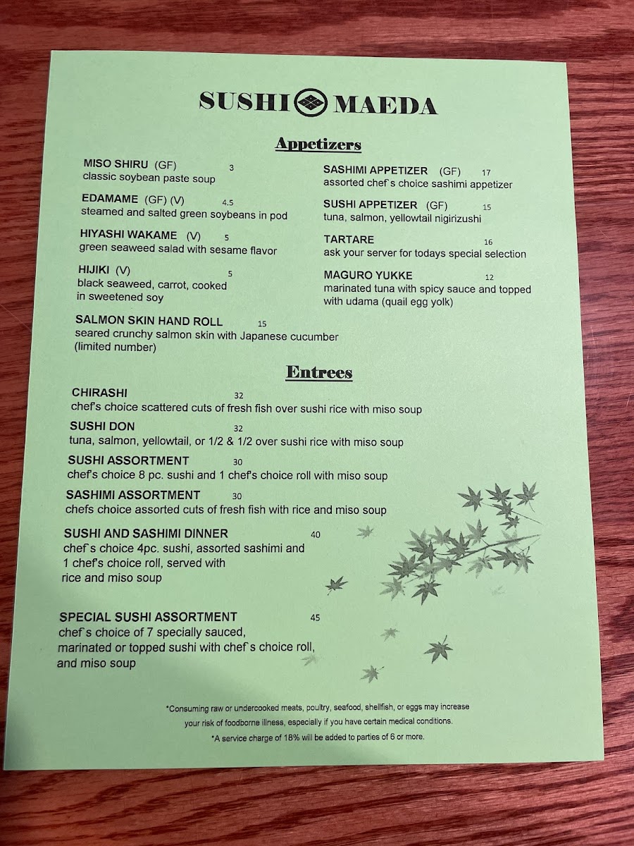 Menu Sushi Maeda-3