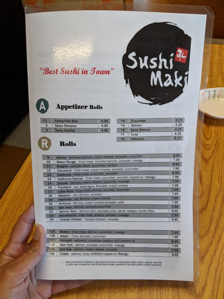 Menu Sushi Maki-5