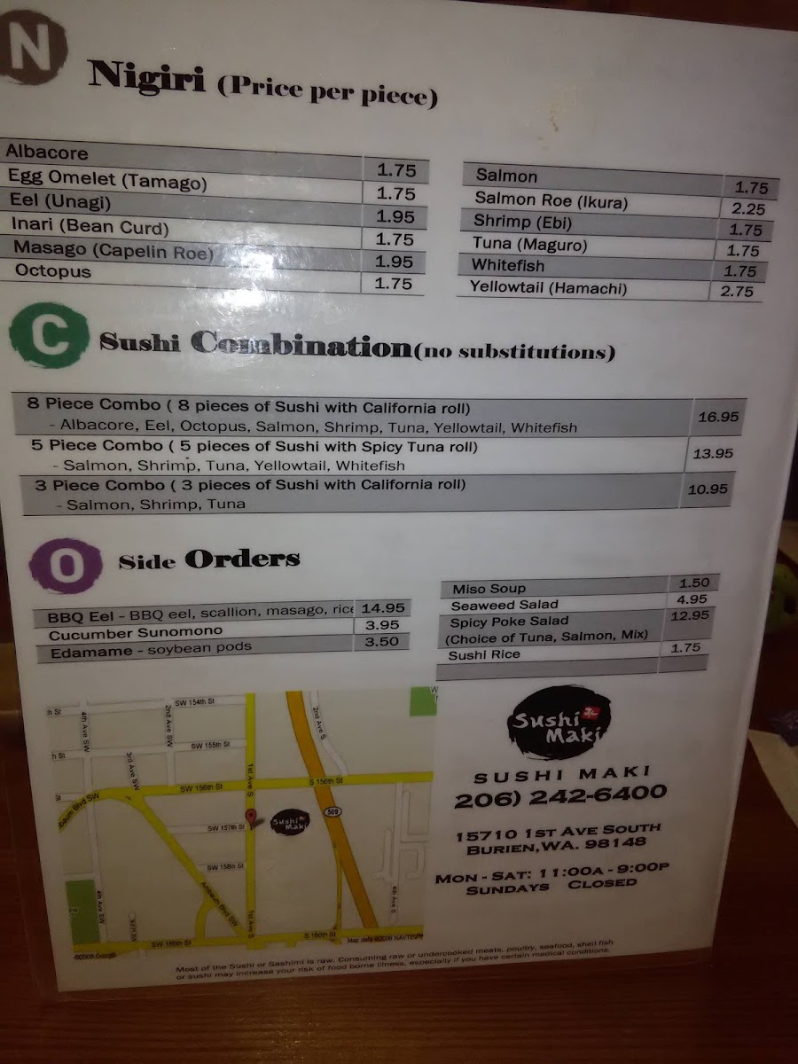 Menu Sushi Maki-6