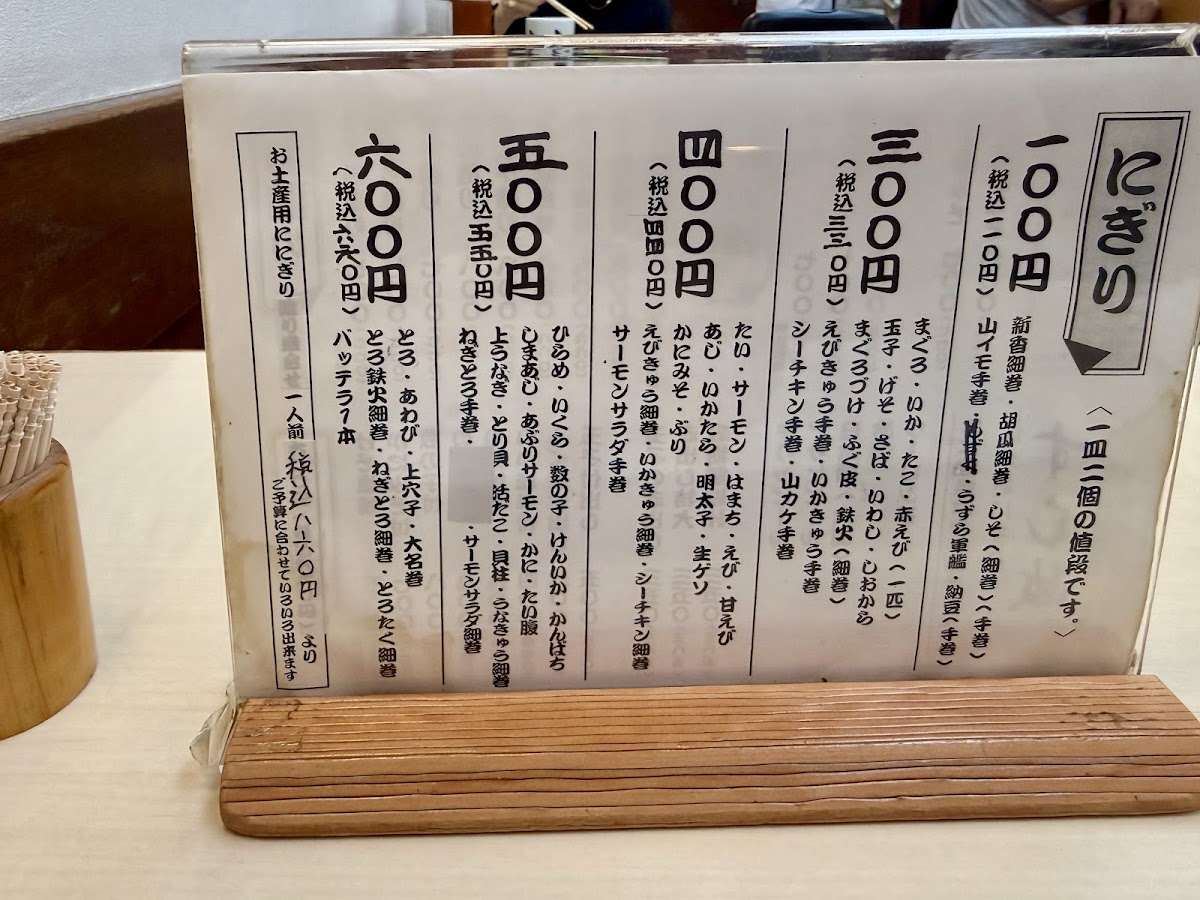 Menu Sushi-Masa Nakaten ( Central Shop )-3