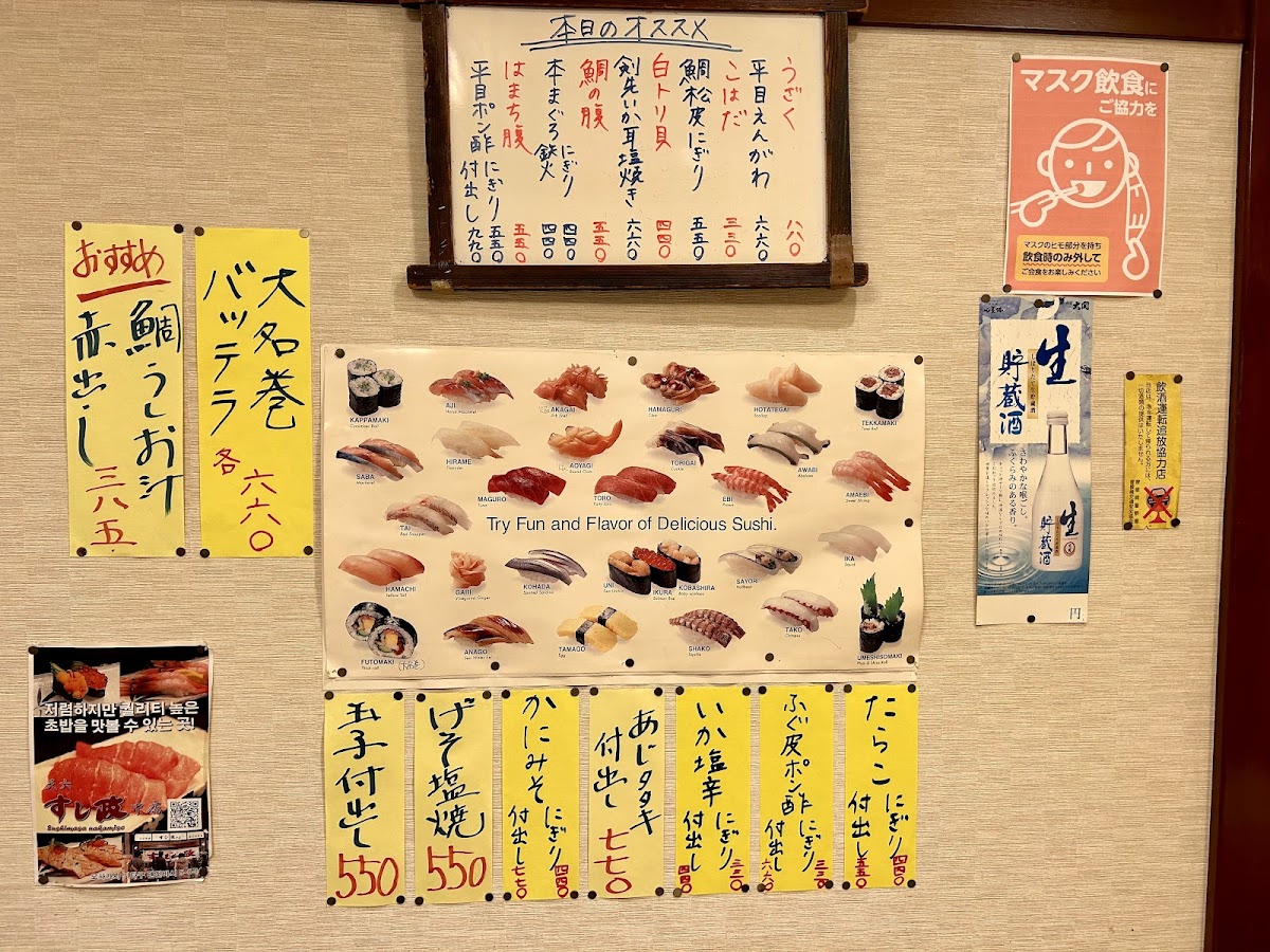 Menu Sushi-Masa Nakaten ( Central Shop )-4