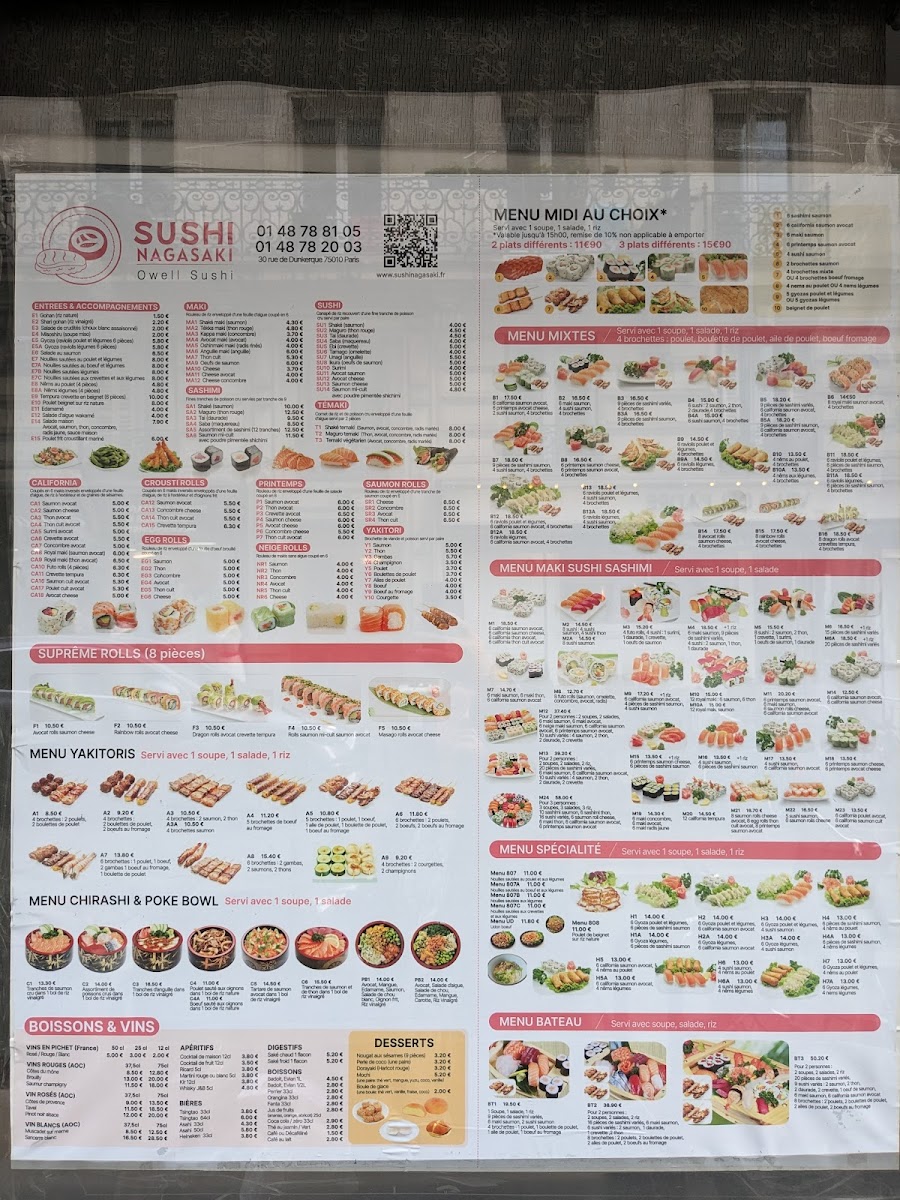 Menu Sushi Nagasaki-1