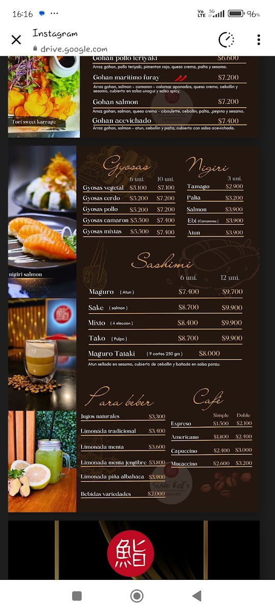 Menu Sushi Rolls Restaurant-9
