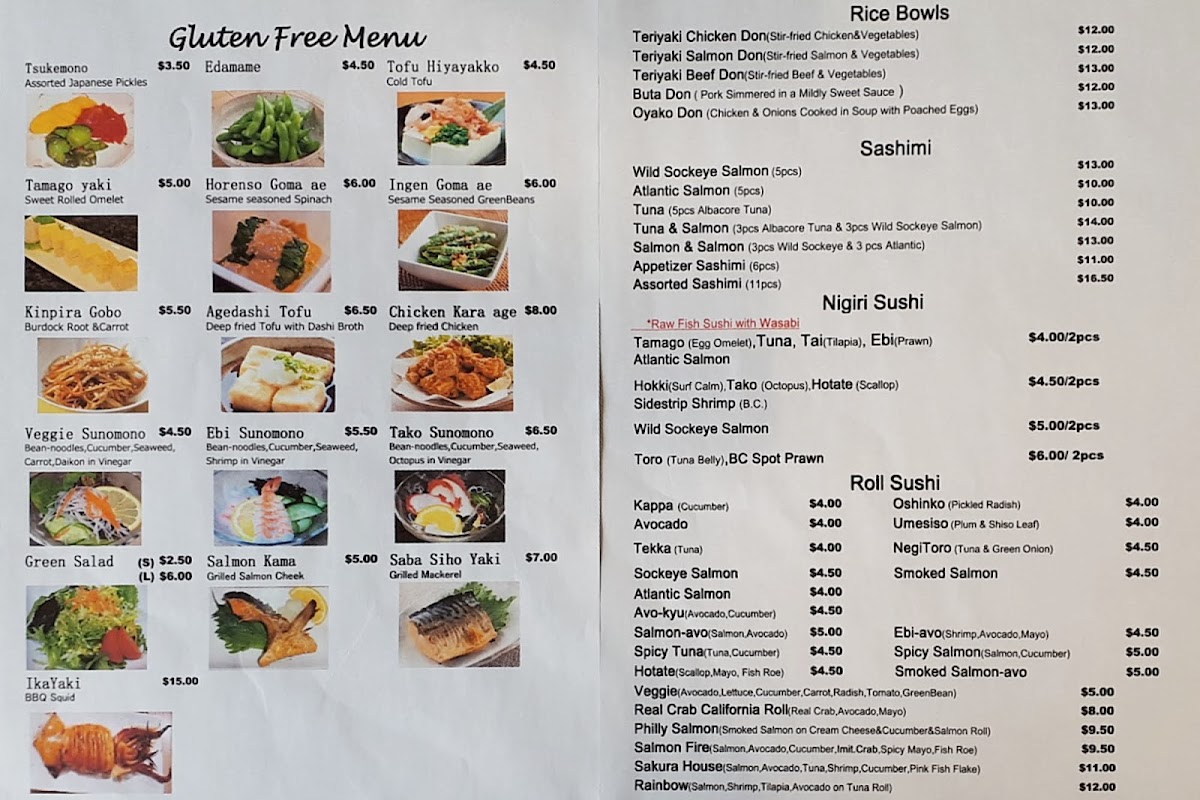Menu Sushi Sakura Japan-2