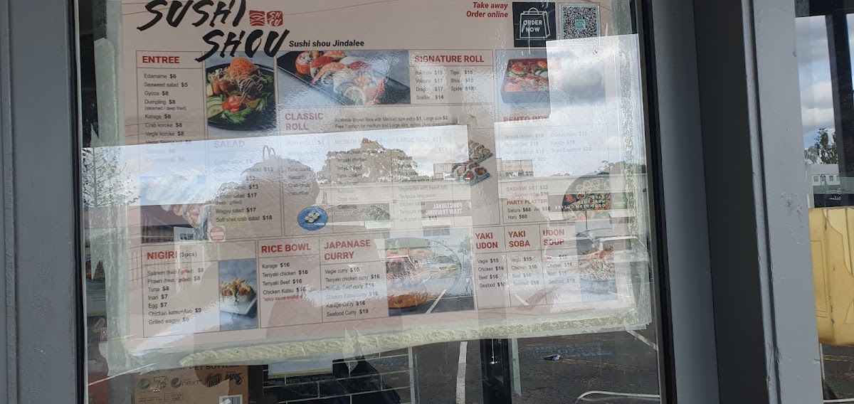 Menu Sushi Shou Jindalee-5