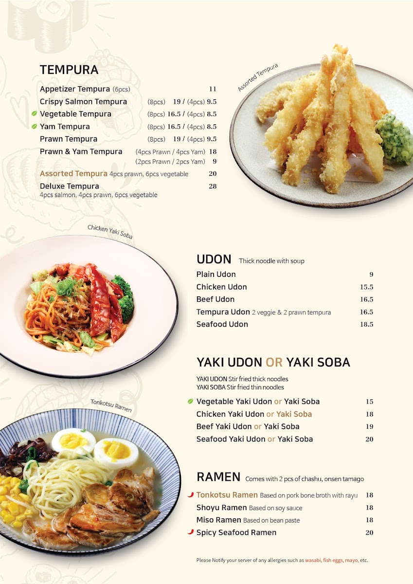 Menu Sushi Shun-1