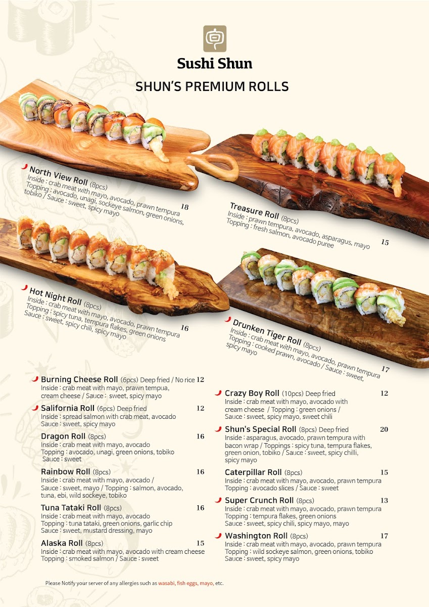 Menu Sushi Shun-4