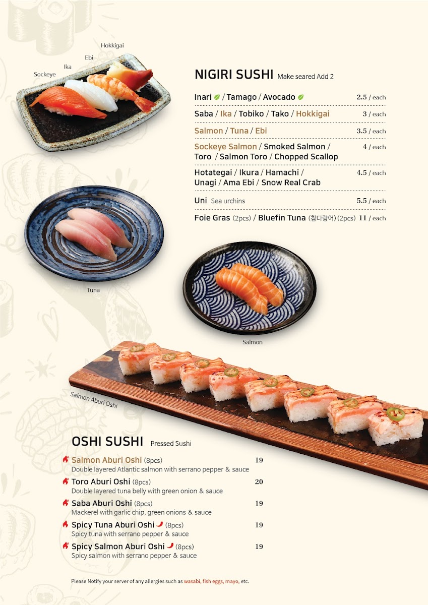 Menu Sushi Shun-8