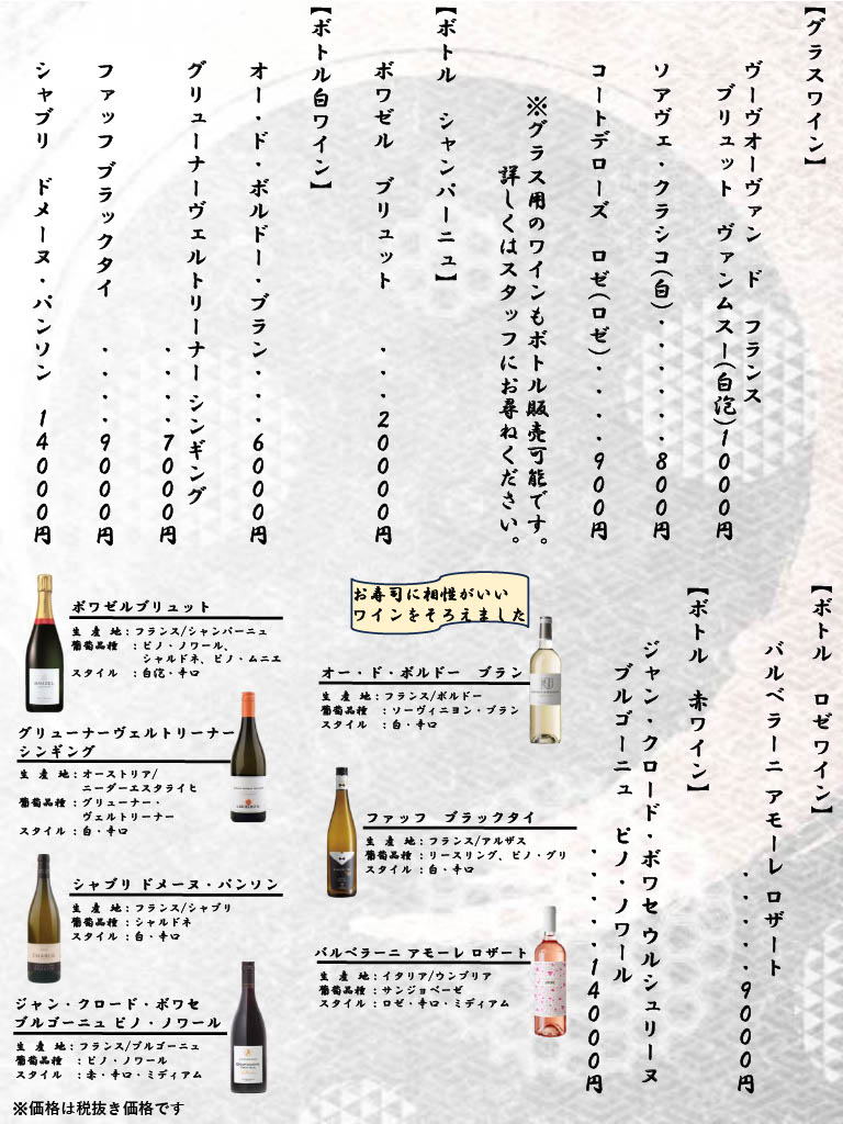 Menu 寿司 周辰 Sushi Shutatsu Tokyo-10